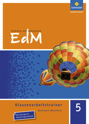 Buchcover Elemente der Mathematik Klassenarbeitstrainer - Ausgabe für Nordrhein-Westfalen | Holger Reeker | EAN 9783507230859 | ISBN 3-507-23085-2 | ISBN 978-3-507-23085-9