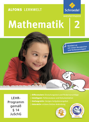 Buchcover Alfons Lernwelt Lernsoftware Mathematik - aktuelle Ausgabe | Ute Flierl | EAN 9783507602663 | ISBN 3-507-60266-0 | ISBN 978-3-507-60266-3