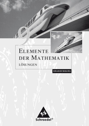 Buchcover Elemente der Mathematik SI / Elemente der Mathematik SI - Ausgabe 2008 für Brandenburg  | EAN 9783507870956 | ISBN 3-507-87095-9 | ISBN 978-3-507-87095-6