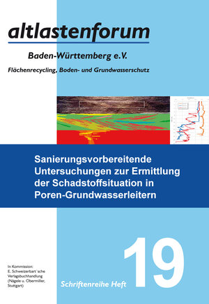 Buchcover Sanierungsvorbereitende Untersuchungen zur Ermittlung der Schadstoffsituation in Poren-Grundwasserleitern  | EAN 9783510390199 | ISBN 3-510-39019-9 | ISBN 978-3-510-39019-9