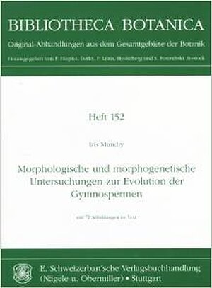 Buchcover Morphologische und morphogenetische Untersuchungen zur Evolution der Gymospermen | Iris Mundry | EAN 9783510480234 | ISBN 3-510-48023-6 | ISBN 978-3-510-48023-4