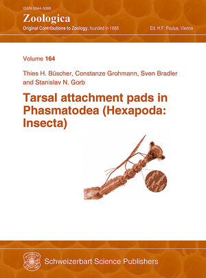 Buchcover Tarsal attachment pads in Phasmatodea (Hexapoda: Insecta) | EAN 9783510550517 | ISBN 3-510-55051-X | ISBN 978-3-510-55051-7