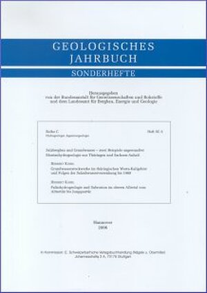 Buchcover Salzbergbau und Grundwasser - zwei Beispiele angewandter Montanhydrogeologie aus Thüringen und Sachsen-Anhalt | Herbert Käbel | EAN 9783510959532 | ISBN 3-510-95953-1 | ISBN 978-3-510-95953-2