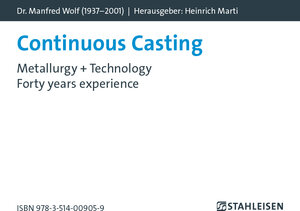 Buchcover Continuous Casting | EAN 9783514009059 | ISBN 3-514-00905-8 | ISBN 978-3-514-00905-9