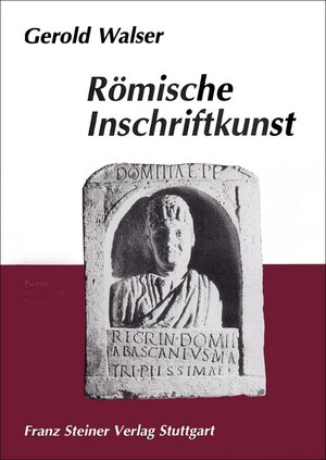 Buchcover Römische Inschriftkunst  | EAN 9783515060653 | ISBN 3-515-06065-0 | ISBN 978-3-515-06065-3