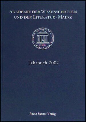 Buchcover Akademie der Wissenschaften und der Literatur Mainz – Jahrbuch 53 (2002) | EAN 9783515083256 | ISBN 3-515-08325-1 | ISBN 978-3-515-08325-6