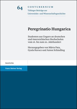 Buchcover Peregrinatio Hungarica  | EAN 9783515089081 | ISBN 3-515-08908-X | ISBN 978-3-515-08908-1
