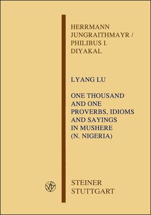 Buchcover Lyang Lu | Herrmann Jungraithmayr | EAN 9783515092319 | ISBN 3-515-09231-5 | ISBN 978-3-515-09231-9