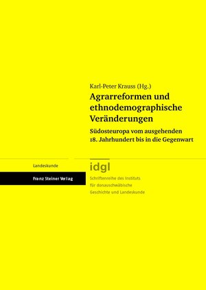Buchcover Agrarreformen und ethnodemographische Veränderungen  | EAN 9783515095914 | ISBN 3-515-09591-8 | ISBN 978-3-515-09591-4