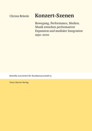 Buchcover Konzert-Szenen | Christa Brüstle | EAN 9783515104371 | ISBN 3-515-10437-2 | ISBN 978-3-515-10437-1