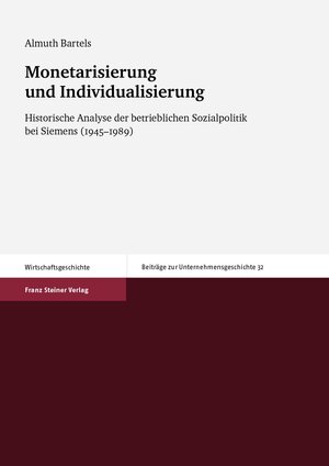 Buchcover Monetarisierung und Individualisierung | Almuth Bartels | EAN 9783515105859 | ISBN 3-515-10585-9 | ISBN 978-3-515-10585-9