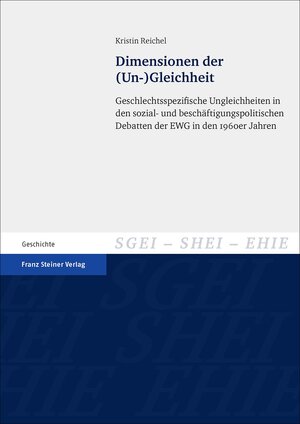 Buchcover Dimensionen der (Un-)Gleichheit | Kristin Reichel | EAN 9783515107761 | ISBN 3-515-10776-2 | ISBN 978-3-515-10776-1