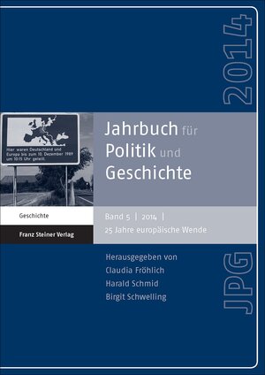 Buchcover Jahrbuch für Politik und Geschichte 5 (2014)  | EAN 9783515109154 | ISBN 3-515-10915-3 | ISBN 978-3-515-10915-4