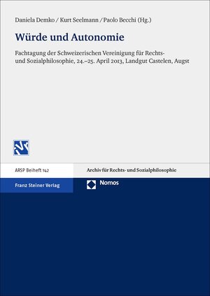 Buchcover Würde und Autonomie  | EAN 9783515109499 | ISBN 3-515-10949-8 | ISBN 978-3-515-10949-9