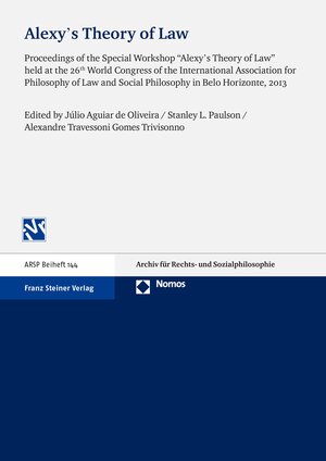 Buchcover Alexy's Theory of Law  | EAN 9783515110433 | ISBN 3-515-11043-7 | ISBN 978-3-515-11043-3