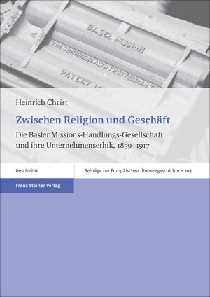 Buchcover Zwischen Religion und Geschäft | Heinrich Christ | EAN 9783515110839 | ISBN 3-515-11083-6 | ISBN 978-3-515-11083-9