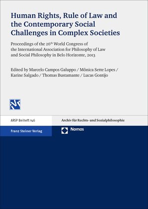 Buchcover Human Rights, Rule of Law and the Contemporary Social Challenges in Complex Societies  | EAN 9783515111300 | ISBN 3-515-11130-1 | ISBN 978-3-515-11130-0