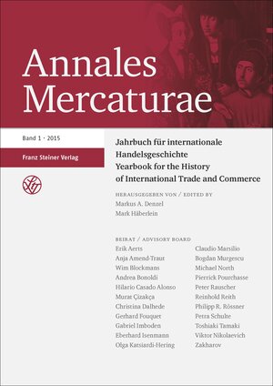 Buchcover Annales Mercaturae 1 (2015)  | EAN 9783515111935 | ISBN 3-515-11193-X | ISBN 978-3-515-11193-5