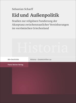 Buchcover Eid und Außenpolitik | Sebastian Scharff | EAN 9783515112031 | ISBN 3-515-11203-0 | ISBN 978-3-515-11203-1