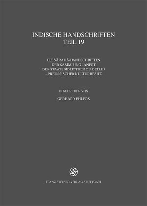 Buchcover Indische Handschriften  | EAN 9783515114028 | ISBN 3-515-11402-5 | ISBN 978-3-515-11402-8