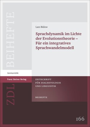 Buchcover Sprachdynamik im Lichte der Evolutionstheorie – Für ein integratives Sprachwandelmodell | Lars Bülow | EAN 9783515115315 | ISBN 3-515-11531-5 | ISBN 978-3-515-11531-5