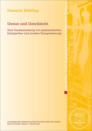 Buchcover Genus und Geschlecht | Damaris Nübling | EAN 9783515126861 | ISBN 3-515-12686-4 | ISBN 978-3-515-12686-1