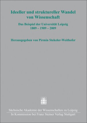 Buchcover Ideeller und struktureller Wandel von Wissenschaft  | EAN 9783515129992 | ISBN 3-515-12999-5 | ISBN 978-3-515-12999-2