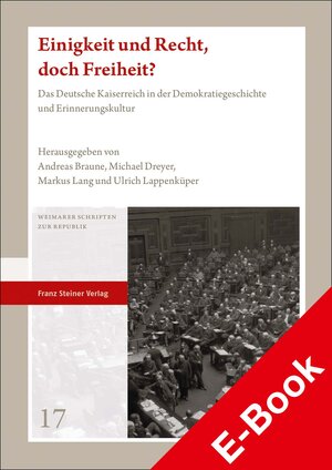 Buchcover Einigkeit und Recht, doch Freiheit?  | EAN 9783515131568 | ISBN 3-515-13156-6 | ISBN 978-3-515-13156-8