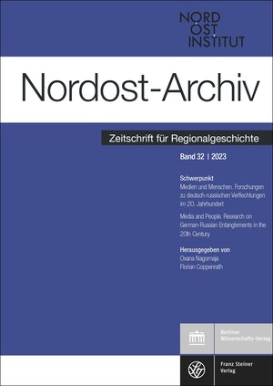 Buchcover Nordost-Archiv 32 (2023)  | EAN 9783515136167 | ISBN 3-515-13616-9 | ISBN 978-3-515-13616-7