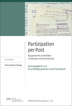 Buchcover Partizipation per Post  | EAN 9783515136600 | ISBN 3-515-13660-6 | ISBN 978-3-515-13660-0