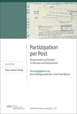 Buchcover Partizipation per Post  | EAN 9783515136648 | ISBN 3-515-13664-9 | ISBN 978-3-515-13664-8