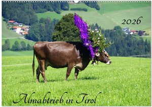 Buchcover Almabtrieb in Tirol (Wandkalender 2026 DIN A2 quer), CALVENDO Monatskalender | Thilo Seidel | EAN 9783516001693 | ISBN 3-516-00169-0 | ISBN 978-3-516-00169-3
