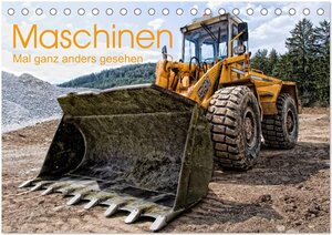 Buchcover Maschinen - Mal anders gesehen (Tischkalender 2026 DIN A5 quer), CALVENDO Monatskalender | Georg Niederkofler | EAN 9783516002348 | ISBN 3-516-00234-4 | ISBN 978-3-516-00234-8