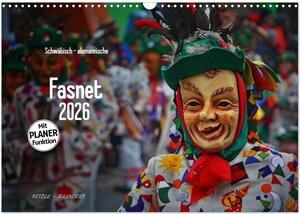 Buchcover Schwäbisch alemannische Fasnet (Wandkalender 2026 DIN A3 quer), CALVENDO Monatskalender | Horst Hoch | EAN 9783516003086 | ISBN 3-516-00308-1 | ISBN 978-3-516-00308-6