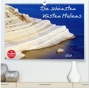 Buchcover Die schönsten Küsten Italiens (hochwertiger Premium Wandkalender 2026 DIN A2 quer), Kunstdruck in Hochglanz | Anneli Hegerfeld-Reckert | EAN 9783516003888 | ISBN 3-516-00388-X | ISBN 978-3-516-00388-8