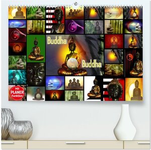 Buchcover Buddha (hochwertiger Premium Wandkalender 2026 DIN A2 quer), Kunstdruck in Hochglanz | Claudia Burlager | EAN 9783516012378 | ISBN 3-516-01237-4 | ISBN 978-3-516-01237-8