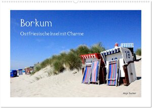 Buchcover Borkum - Ostfriesische Insel mit Charme (Wandkalender 2026 DIN A2 quer), CALVENDO Monatskalender | Anja Sucker | EAN 9783516018363 | ISBN 3-516-01836-4 | ISBN 978-3-516-01836-3