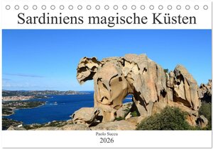 Buchcover Sardiniens magische Küsten (Tischkalender 2026 DIN A5 quer), CALVENDO Monatskalender | Paolo Succu | EAN 9783516018547 | ISBN 3-516-01854-2 | ISBN 978-3-516-01854-7