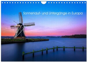 Buchcover Sonnenauf- und Untergänge in Europa (Wandkalender 2026 DIN A4 quer), CALVENDO Monatskalender | Reemt Peters | EAN 9783516019087 | ISBN 3-516-01908-5 | ISBN 978-3-516-01908-7