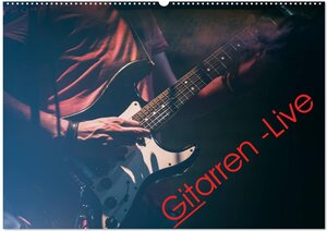 Buchcover Gitarren - Live (Wandkalender 2026 DIN A2 quer), CALVENDO Monatskalender | Martin Knaack | EAN 9783516031799 | ISBN 3-516-03179-4 | ISBN 978-3-516-03179-9