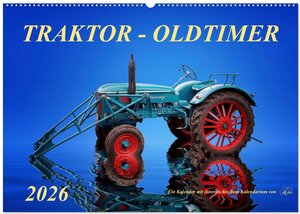 Buchcover Traktor - Oldtimer (Wandkalender 2026 DIN A2 quer), CALVENDO Monatskalender | Peter Roder | EAN 9783516051087 | ISBN 3-516-05108-6 | ISBN 978-3-516-05108-7