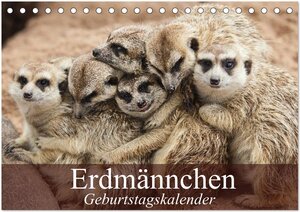 Buchcover Erdmännchen (Tischkalender 2026 DIN A5 quer), CALVENDO Monatskalender | Elisabeth Stanzer | EAN 9783516085921 | ISBN 3-516-08592-4 | ISBN 978-3-516-08592-1