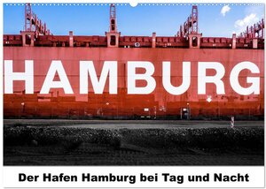 Buchcover Der Hafen Hamburg bei Tag und Nacht (Wandkalender 2026 DIN A2 quer), CALVENDO Monatskalender | Matthias Voss | EAN 9783516089745 | ISBN 3-516-08974-1 | ISBN 978-3-516-08974-5