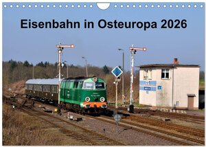 Buchcover Eisenbahn Kalender 2026 - Oberlausitz und Nachbarländer (Wandkalender 2026 DIN A4 quer), CALVENDO Monatskalender | Robert Heinzke | EAN 9783516092271 | ISBN 3-516-09227-0 | ISBN 978-3-516-09227-1
