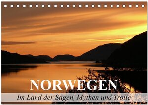 Buchcover Norwegen - Im Land der Sagen, Mythen und Trolle (Tischkalender 2026 DIN A5 quer), CALVENDO Monatskalender | Elisabeth Stanzer | EAN 9783516092707 | ISBN 3-516-09270-X | ISBN 978-3-516-09270-7