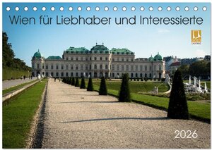 Buchcover Wien für Liebhaber und Interessierte (Tischkalender 2026 DIN A5 quer), CALVENDO Monatskalender | Marlen Rasche | EAN 9783516092721 | ISBN 3-516-09272-6 | ISBN 978-3-516-09272-1