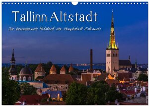 Buchcover Tallinn Altstadt (Wandkalender 2026 DIN A3 quer), CALVENDO Monatskalender | Marcel Wenk | EAN 9783516094558 | ISBN 3-516-09455-9 | ISBN 978-3-516-09455-8