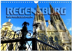 Buchcover REGENSBURG - Impressionen (Wandkalender 2026 DIN A4 quer), CALVENDO Monatskalender | Renate Bleicher | EAN 9783516105469 | ISBN 3-516-10546-1 | ISBN 978-3-516-10546-9