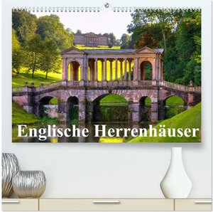 Buchcover Englische Herrenhäuser (hochwertiger Premium Wandkalender 2026 DIN A2 quer), Kunstdruck in Hochglanz | Joana Kruse | EAN 9783516125580 | ISBN 3-516-12558-6 | ISBN 978-3-516-12558-0