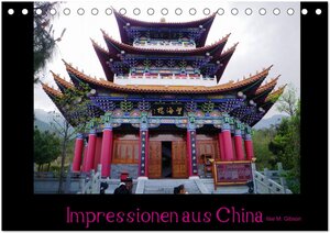 Buchcover Impressionen aus China (Tischkalender 2026 DIN A5 quer), CALVENDO Monatskalender | Ilse M. Gibson - www.ilsegibson.com | EAN 9783516151930 | ISBN 3-516-15193-5 | ISBN 978-3-516-15193-0